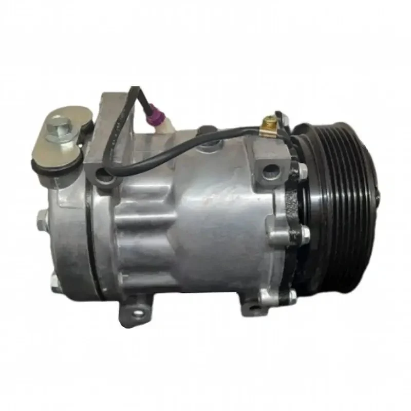 24V 7H15 6PK /C Compressor Assembly 458102558 Weichai Engine WP12 XCMG Off-Highway Truck