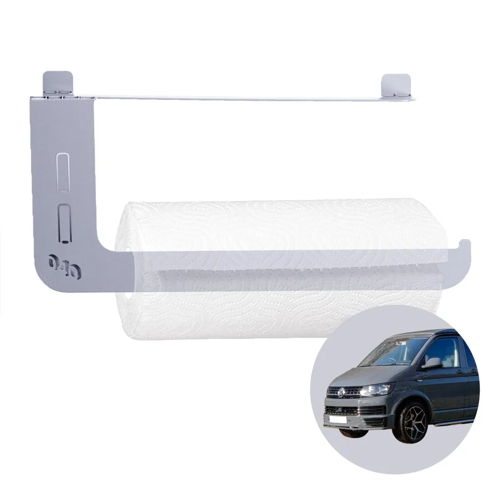 040 Parts Käytännöllinen talouspaperirulla VW T5 T6 T6.1 California - Universaali kiinnitysratkaisu