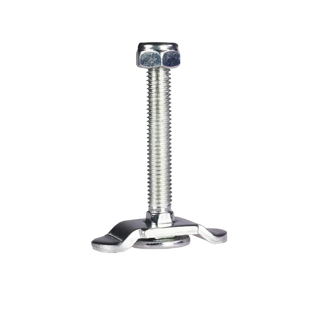 040 Parts Yksittäinen ruuvikiinnike lentoaseman kiskoon M8 x 60 mm, 1000 daN, Täydellinen Molle-levyyn