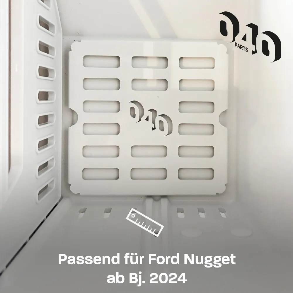 040parts Einlegeboden klein Ford Nugget vm. 24 alkaen estää kondensaatioveden kylmälaukun sisälevy
