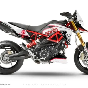 Aprilia Dorsoduro 750 / 900 / 1200 GRAFIIKAT - "Roar" (musta/valkoinen)