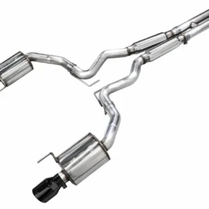 AWE 2024 Ford Mustang GT Fastback S650 RWD Touring Catback Exhaust w/ Dual Diamond Black Tips