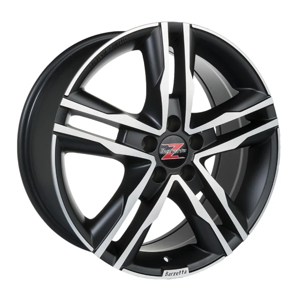 Barzetta Cavallo BlackPolish Pakettiautoihin 8x18 5x108 40