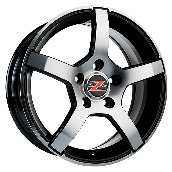 Barzetta Inverno Black Polished 7.5x17 5x108 42