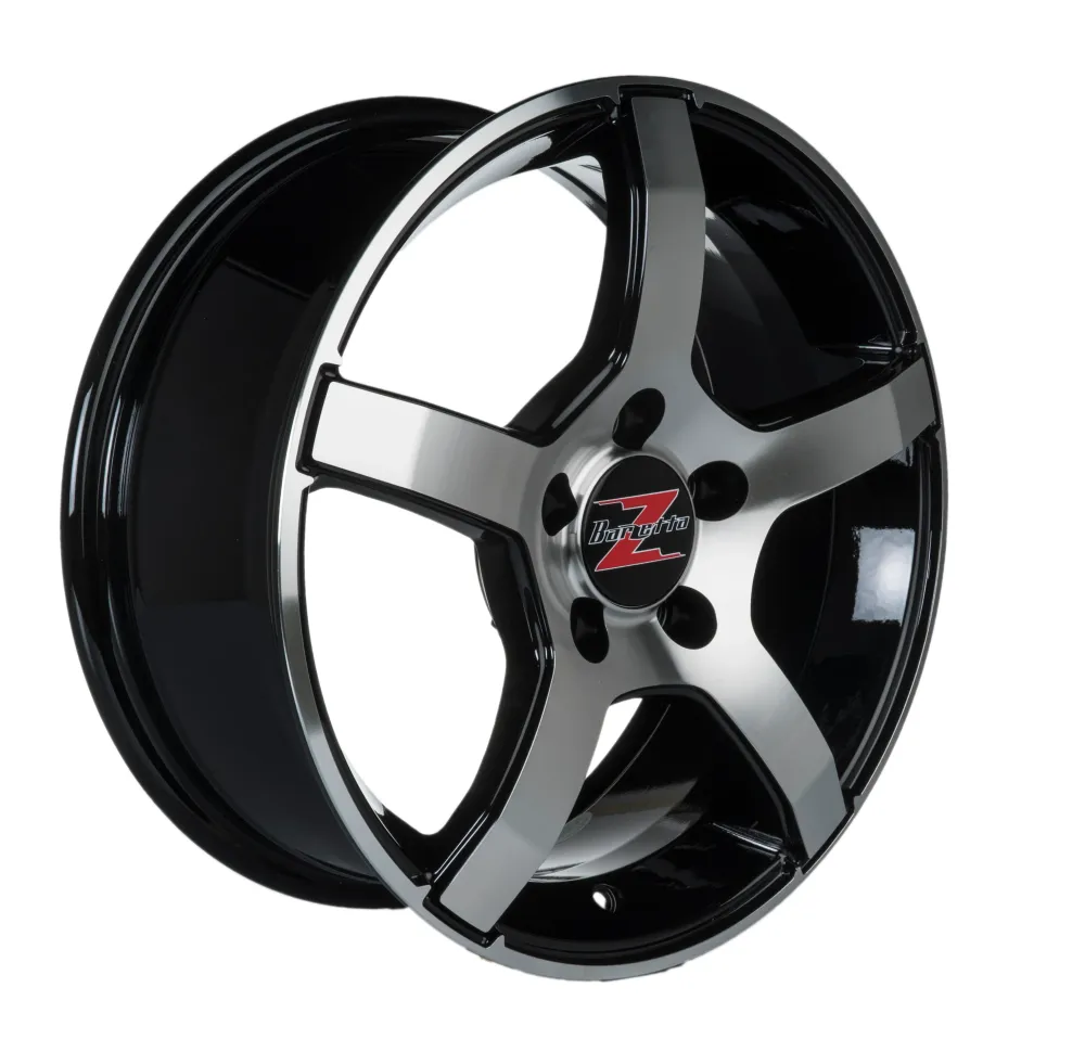 Barzetta Inverno Black Polished 7.5x18 5x114.3 40