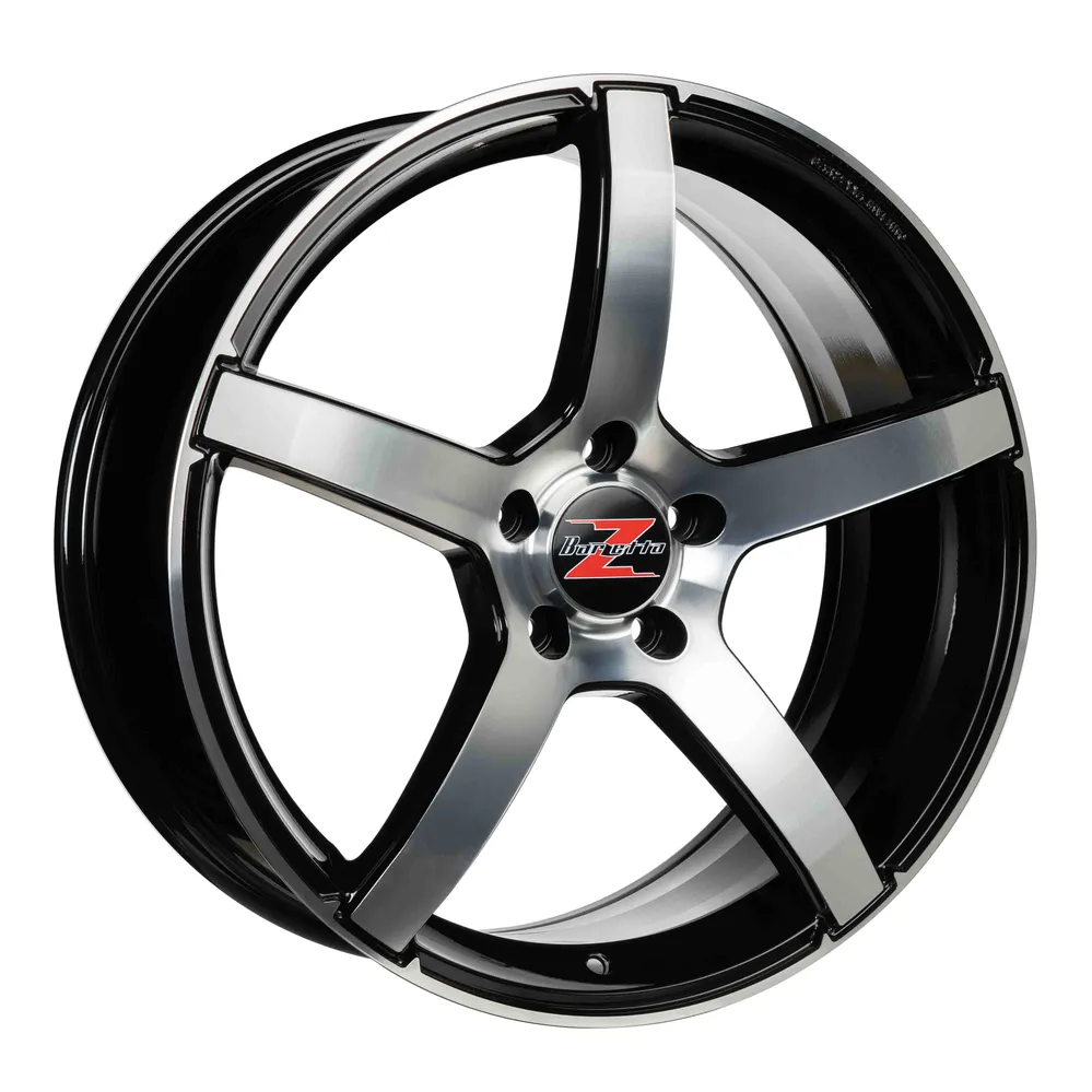 Barzetta Inverno Black Polished 8.5x20 5x112 45
