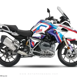 BMW R 1200 / 1250 GS GRAFIIKAT - "Voyager" (Valkoinen/Sininen)