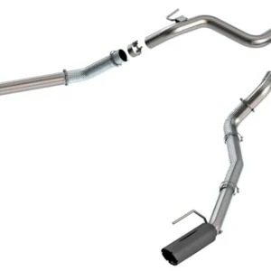 Borla 24-25 Ford Ranger Raptor 2.75in Tail Pipe Kit 4in Tip - Ceramic Black