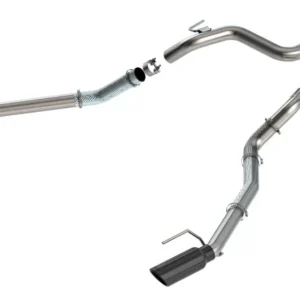 Borla 24-25 Ford Ranger Raptor 2.75in Tailpipe Kit 4in Tip - Brawler Ceramic Black