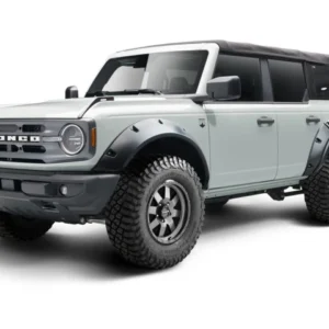 Bushwacker 2021+ Ford Bronco 4-Door Pocket Style Flares 4pc - Black