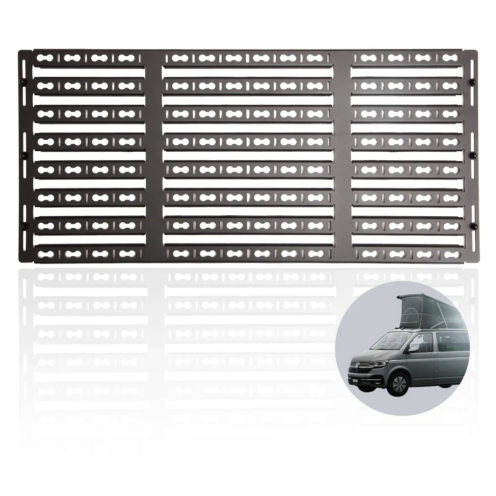 B-Ware: 040 Parts ultra matala kattoteline VW T5 T6 T6.1 California – jotta vantisi mahtuu myös parkkihalliin Kattoteline