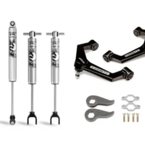 Cognito 11-19 Chevy/GMC Silv/Sierra 2500/3500 HD 2WD/4WD 3in Perf Leveling Kit w/ Fox PS 2.0 IFP