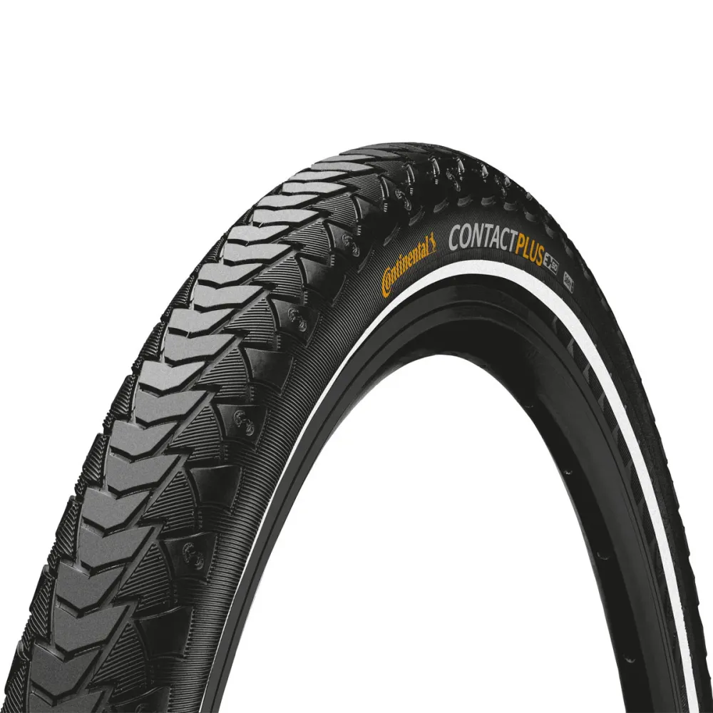 CONTINENTAL 28" Contact Plus Reflex musta, 42-622