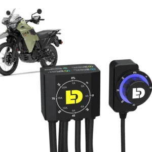DialDim™-valaistusohjain Kawasaki KLR 650 Gen3:lle DENALI Electronics