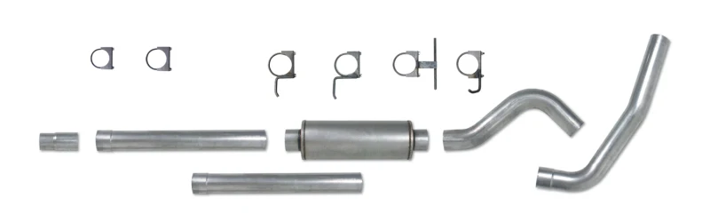Diamond Eye KIT 4in Catback Single AL: 94-97 FORD 7.3L F250/F350 PWRSTROKE