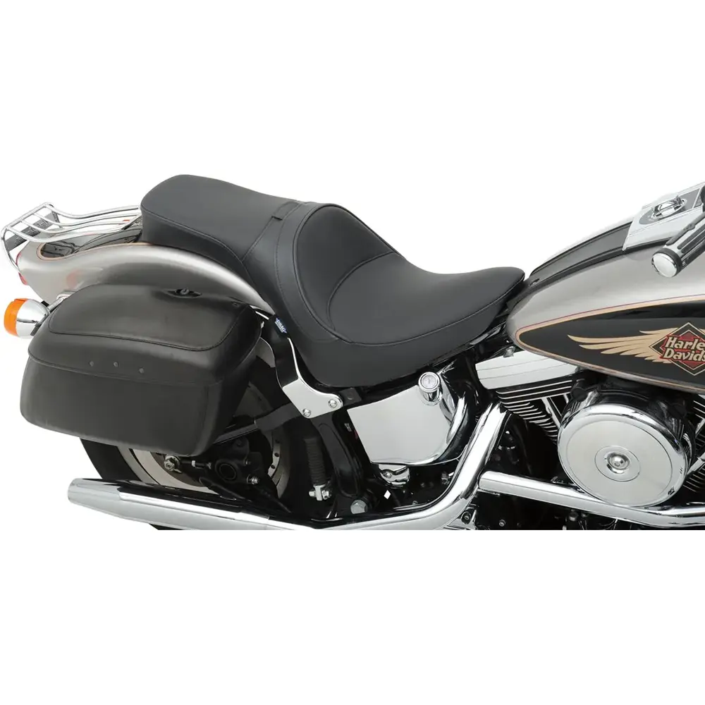 Drag Specialties One Piece 2-Up -istuin Harley-moottoripyörään
