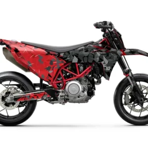 GASGAS SM 700 GRAFIIKAT - "Flake" (Musta/Punainen)