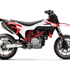 GASGAS SM 700 GRAFIIKAT - "Torque" (Valkoinen/Musta/Punainen)