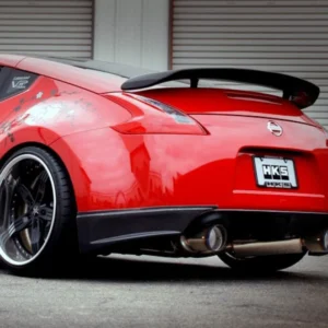 HKS 09-21 Nissan 370z Dual Hi-Power Ti. Tip Catback Exhaust (SUS304 NO COATING)