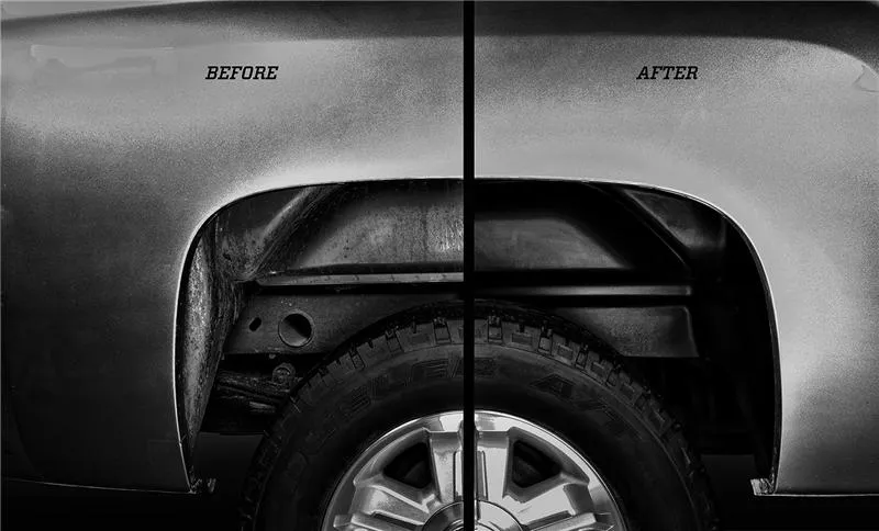 Husky Liners 06-14 Ford F-150 Black Rear Wheel Well Guards