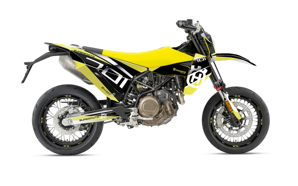 Husqvarna 701 2026 GRAFIIKAT - "MarkSeven" (Keltainen)