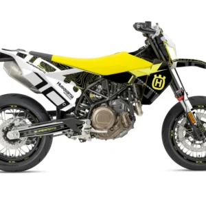 Husqvarna 701 2026 GRAFIIKAT - "Monarch" (Keltainen/Kuvio)