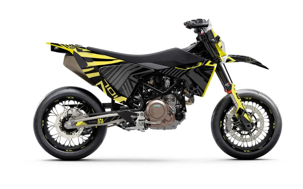 Husqvarna 701 Enduro GRAFIIKAT - "Edgerunner" (Keltainen)