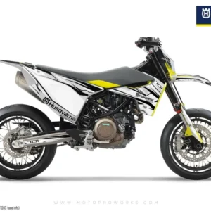 Husqvarna 701 Enduro Grafiikat - "Ripple" (Valkoinen)