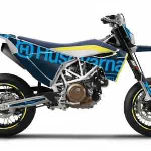 Husqvarna 701 Enduro Grafiikat - "STATEMENT" (Cyan)