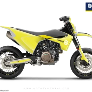 Husqvarna 701 Enduro Grafiikat - "Topography" (Keltainen)