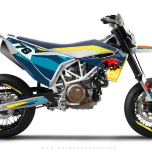 Husqvarna 701 Enduro Grafiikat - "TORO" (sininen)