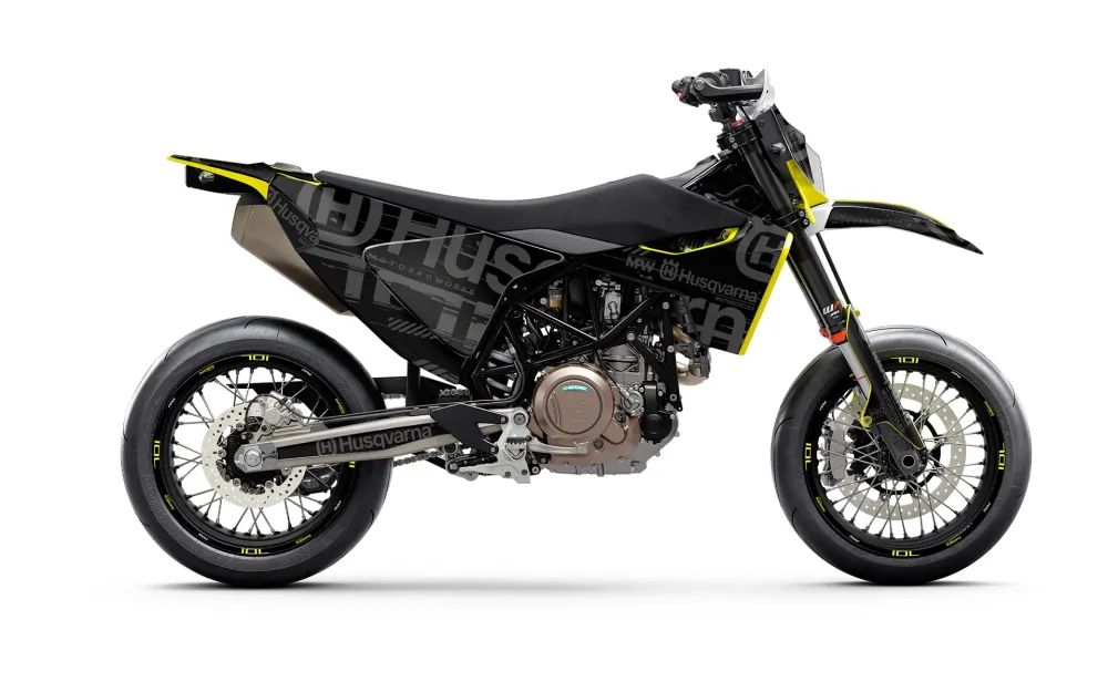 Husqvarna 701 SM GRAFIIKAT - "Disruptor" (Musta)