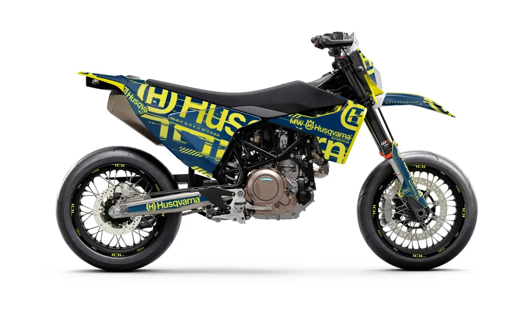 Husqvarna 701 SM GRAFIIKAT - "Disruptor" (Sininen)