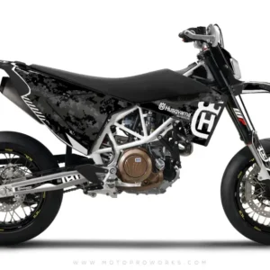 Husqvarna 701 GRAFIIKAT - "FACTOR" (Marpatcamo/harmaa)