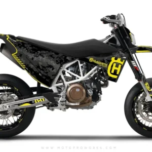Husqvarna 701 GRAFIIKAT - "FACTOR" (Marpatcamo/keltainen)