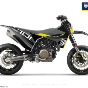Husqvarna 701 GRAFIIKAT - "Featherlight" (Harmaa)