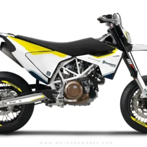 Husqvarna 701 GRAFIIKAT - "HERITAGE" (Valkoinen)