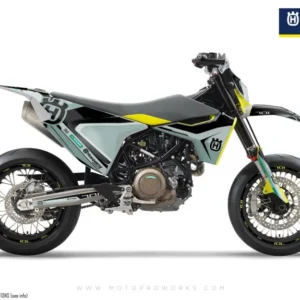 Husqvarna 701 GRAFIIKAT - "Kicker" (Musta)