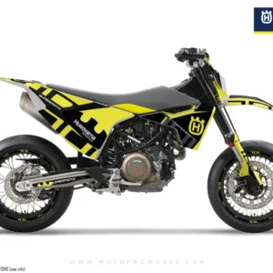 Husqvarna 701 GRAFIIKAT - "Monarch" (Keltainen)