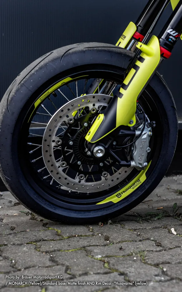 Husqvarna 701 GRAFIIKAT - "Monarch" (Keltainen)