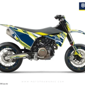 Husqvarna 701 GRAFIIKAT - "Ripple" (Sininen)