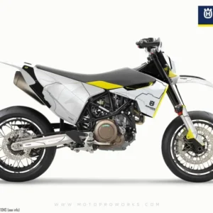 Husqvarna 701 GRAFIIKAT - "Robotec" (White)