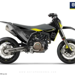 Husqvarna 701 GRAFIIKAT - "RR-Tech" (Musta)