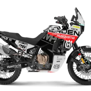HUSQVARNA Norden 901 GRAFIIKAT - "P1" (Musta/Punainen)