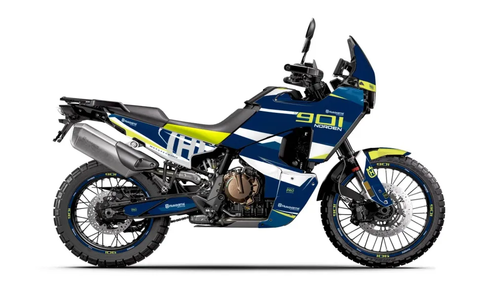 HUSQVARNA Norden 901 GRAFIIKAT - "NineOhOne" (Sininen)