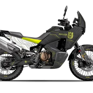 HUSQVARNA Norden 901 GRAFIIKAT - "Topography" (Harmaa/Valkoinen)