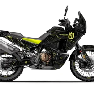 HUSQVARNA Norden 901 GRAFIIKAT - "Topography" (Musta/Keltainen)