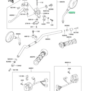 Kawasaki Oikea Takapeili ER-5