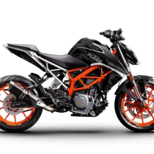 KTM 125 Duke 2011-2023 GRAFIIKAT - "Pulse" (Musta)