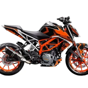 KTM 125 Duke GRAFIIKAT - "Rasorblade" (Oranssi)